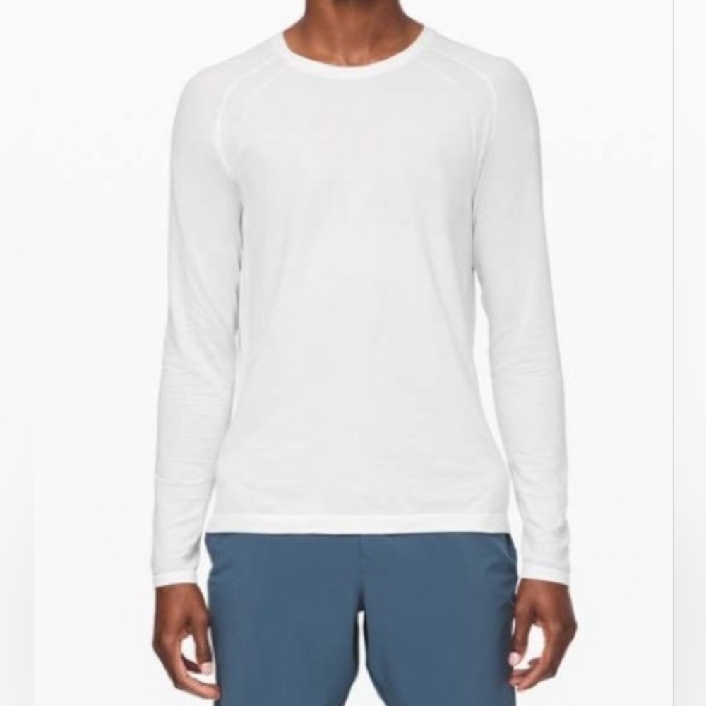 💎 Lululemon Men's Top Metal Vent Tech Long-Sleeve Shirt #0362